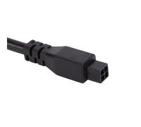 Dpofirs 3D Printer Extension Cable, 4 Pin 22AWG Magnetic Ring EMI Filter Cord for 3 3 Max S1, 1M Power Data Extension for Multi Color Printing