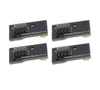 Dpofirs 3D Printer Extruder Front Cover Fan PCB Adapter Board 4PCS Reliable