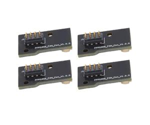 Dpofirs 3D Printer Extruder Front Cover Fan PCB Adapter Board 4PCS Reliable