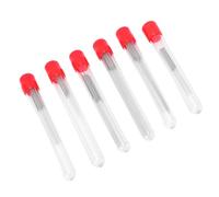 Dpofirs 3D Printer Nozzle Cleaning Kit, 60 Pcs Stainless Steel Needles 0.15-0.4mm with 6 Storage Bottles for 3D Printer Accessories (Red)