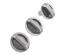 Dpofirs 3Pcs AC Heater Fan Control Knobs Precise Fit for PJ PK, UR5861195C Air Conditioner Fan Control Knob Switch Set Replacement for BT-50 2006-2011,