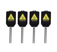 Dpofirs 4 Pcs Integrated Nozzle Replacement for 3D Printer, Quick Swap