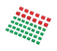 Dpofirs 40 Piece Hotel Game Replacement Set | Plastic Game Tokens, Board Game Supplement, Replacement Accessories, Lightweight Pieces, Drop Resistant