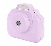 Dpofirs 48MP Kids Print Camera | 1080P HD with Inkless Thermal Printing, 2.4" Screen & Built-in Games, 1300mAh for 1.5-2.5H Recording (Violet)