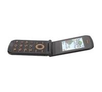 Dpofirs 4G Senior Flip Phone Unlocked, Dual SIM Card Big Button Senior Basic Phone Clear Sound Seniors Cell Phone for Elderly Gifts, 4800mAh, E-book, Dual Screen, SOS (Black)