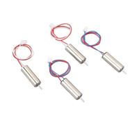 Dpofirs 4pcs 720 Coreless Motors for RC Drones Quadcopters, 7x20mm Lightweight High Performance Replacement Motors with Gears