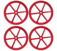 Dpofirs 4Pcs Aluminum Hand Twist For 3/3 Pro/3 /3X 5/5 Plus/ 5 Pro/CR-10/ CR-10 / CR-10 V3, Rugged Durable Leveling Nut Spring Kit Replacement Accessories
