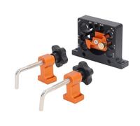 Dpofirs 8-20mm Carbide Blades Dowel Maker Jig Kit 9 Hole Adjustable Wood Dowel Round Rod Tool for Carpenters 1 Pcs