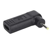 Dpofirs 90 Degree Laptop Power Adapter, USB C to DC Adapter Rectangle DC Plug 65W 90° Tilt Elbow PD Emulator Trigger for Laptops Tablets