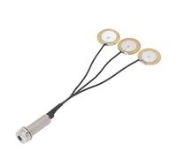 Dpofirs Acoustic Piezo Pickup Clear Sound Capture for Folk Guitar Ukulele Mandolin with 6.35mm Interface