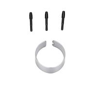 Dpofirs Active Pen Nib Replacement for G3 T4Z24AA 6SG43UT 6SG43AA 4KL69AA 6" POM Stylus Tips for EliteBook X360 1030 for G5 G6 1012 in Black 3 Pcs Set