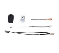 Dpofirs Aluminum Heater Block Hotend Kit Efficient for Prusa MK4 3D Printer with Fast Heating Thermistor Insulation for 3D Printer Enthusiasts