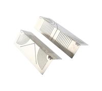 Dpofirs Angle and Arc Marking Tool Stainless Steel Linear Arc Scriber for Pipe Cutting Welding, Versatile and Precise Tool for Engineers, Carpenters, and Decorators