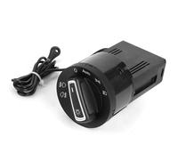 Dpofirs Auto Headlight Switch with Light Sensor, Fit for MK4 | Headlamp Control Switch, ABS Plastic, Auto On/Off, Replacement for 1C0941531 3BD941531 3BD941531A, for VW B5 9N