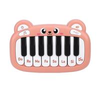 Dpofirs Baby Piano Keyboard Toy Portable Pocket Sized Toddler Musical Toy with Realistic Sound Quality and Versatile Music Options, Lightweight Design for On-the-Go Playing, Suitable for Young