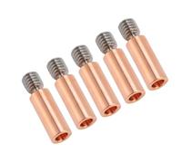 Dpofirs Bi Metal Heat Break Replacement Durable HeatBreak for Flying Bear Ghost 5 6 3D Printer 5PCS Ti Alloy M6 Thread for Hobbyists and Professionals