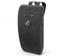 Dpofirs Bluetooth 5.0 Hands Free Cell Phone Car Kit, Dual Connection Car Bluetooth Speaker, Automatic Connection, Car Handsfree Speakerphone For Cell Phone