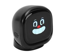 Dpofirs Car Dashboard Robot, Emotional Expression Driving Companion with Magnetic Base, 52 Changing Faces, 10H Battery Life, Bluetooth 5.0, for Vehicle Center Console Decoration (White)