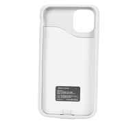 Dpofirs Charging Case for 11, Slim 6000mAh Battery Case with 360° and Rechargeable Extended Battery Charging, White
