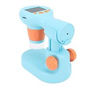 Dpofirs Children's Microscope, Portable 1080P HD Digital Camera for Research, ABS 8 LED Light