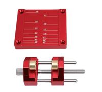 Dpofirs Chisel Sharpening Angle Guide, Professional Honing Guide System with Adjustable Angles for Woodworking Chisels and Hand Planes, Wide Compatibility 5/32 to 3 Inch Blades, Red
