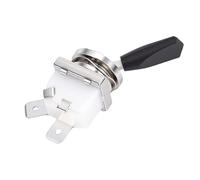 Dpofirs Classic Car Toggle Switch 12V 10A 24V 5A SPB200 - Universal Metal On Off Switch for, Aston, Austin, Bedford, Dennis Eagle - 14.5mm Mount Hole Replacement
