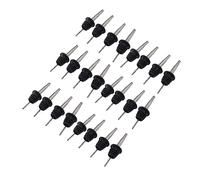 Dpofirs Conical Design Stainless Steel Bottle Pourers with Food Grade Rubber Stoppers, Suitable for Olive Oil, Vinegar, and Wine, 24pcs