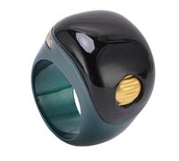 Dpofirs Counter Ring, Adjustable Ring Counter, Smart Power Saving Type C Charging Finger Digital Counters for Inventory Gym Events Coaching Sports Activities (Green)