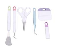 Dpofirs Craft Weeding Tool Set Lightweight Durable Kit for Art Carving and Handicraft for Artists and Crafters of All Levels ABS Stainless Steel