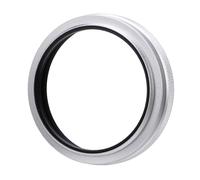 Dpofirs Digital Camera Filter HD Optical Glass UV Resistant Protector For X100VI X100V, Thin And Permeability, Suitable For Sea And Mountain Environment (Silver)