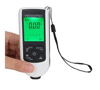 Dpofirs Digital Paint Thickness Gauge, Coating Depth Meter with Portable Rope, Automatic Shutdown Function, White
