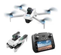 Dpofirs Dual Camera FPV Drone, 8GB Storage 2000m Range 20min Flight Time, Auto Obstacle Avoidance, 5G WiFi APP Control for Aerial Photography Outdoor Adventures (2 Batteries)