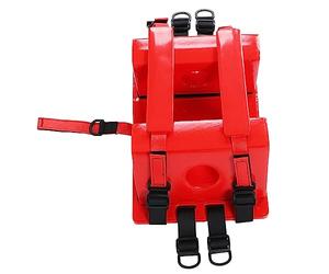 Dpofirs Durable Spine Board Head Immobilizer for Backboard Universal EMS EMT Emergency Head Immobilizer with Sturdy Construction for Spine Boards Accessory