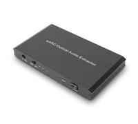 Dpofirs EARC Optical Audio Converter, HD Audio Extractor, Converts EARC and Optical Inputs to and 3.5mm Outputs, With 24Bit/192KHz HiFi Sound