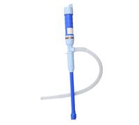 Dpofirs Electric Oil Extractor Pump Efficient Cordless Liquid Transfer Pump for Gasoline Portable Oil Extractor 16in Hose (Blue)