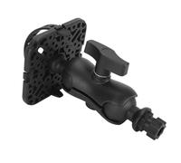 Dpofirs Fish Finder Bracket, 360 ° Rotation Ball Holder Adjustable Universal Fish Finder Assembly Nylon and Stainless Steel Easy to Install for Plus 5cv for 923xSV