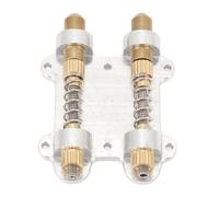 Dpofirs Floating Tremolo Bridge Stabilizer Accurate Zero Reset Guitar Tremolo Stabilizing Device for Electric Guitar Iron Brass Material