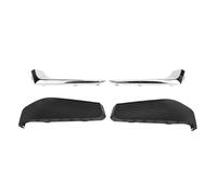 Dpofirs Front Bumper Fog Light Cover Set Strong Protection Impact Resistant for Malibu 2016-2018, 2 Pcs ABS Fog Lamp Trim Kit for Car Enthusiasts