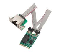 Dpofirs Gigabit Ethernet Cards with High Compatibility, Speed 10/100/1000 Mbps for Home Networks, Motherboard with A+e Dongel Socket, Workstation