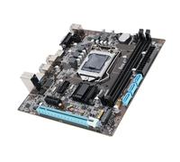 Dpofirs H110 Motherboard, for LGA1151, Dual Channel DDR4 1600/1866/2133/2400 MHZ, Micro ATX Motherboard, PCI Express X16, PCI Express X1, M.2 Nvme/NGFF Slot