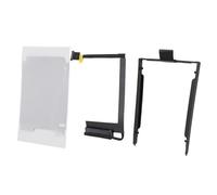 Dpofirs HDD Mounting Bracket Rugged PVC Hard Drive Holder for ThinkPad P52 2.5 Inch, Durable Material for Safe Storage Environment, DIY Installed