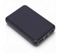 Dpofirs Heated Vest Battery Pack, Portable Power Bank for Heated Clothing, Compatible with Jacket Pants, 6000mAh, USB C MicroUSB Output, Black