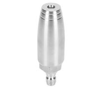 Dpofirs High Pressure Rotary Turbo Nozzle, Stainless Steel, 350bar, 1/4inch Quick Connector, Spray Nozzle Tips Kit, for Car Home Garden
