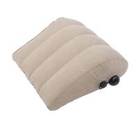 Dpofirs Inflatable Wedge Pillow, Portable PVC Flocking Leg and Lumbar Support Cushion, Breathable Travel Intimate Moments Soft, for Back Pain and Pressure Relief