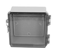 Dpofirs IP67 Junction Box Durable for Home Outdoor Projects 5.91"x5.91"x3.54" with Mounting Plate for Electrical Installations