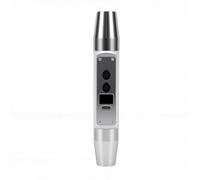 Dpofirs Jewelry Jade Appraisal Flashlight, 4 Colors Stepless Dimmable Gemstone Flashlight Detector Lamp with 365nm 395nm UV Light for Fluorescent Agent Stone (Silver)