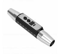 Dpofirs Jewelry Jade Appraisal Flashlight, 4 Colors Stepless Dimmable Gemstone Flashlight Detector Lamp with 365nm 395nm UV Light for Fluorescent Agent Stone (Black)