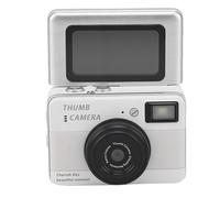 Dpofirs Keychain Camera, 4K 68MP Digital Camera Video Recorder with 1.47in Flip Screen and Fill Light, Portable Selfie for Student Travel (White)