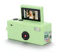 Dpofirs Keychain Digital Camera, 48MP 1080P HD Miniature Camera with 0.96 Inch Flip Screen and Retro Design, for Students, Travel, Photography and Vlogging