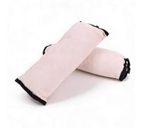 Dpofirs Kids Seatbelt Pillow, Soft Plush Seat Belt Shoulder Pad Safety Belt Cover 2 PCS Reduce Neck Shoulder Pressure Universal Fit Washable with Hook and Loop Closure for Kids Child Car